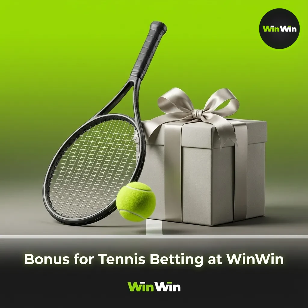 WinWin tennis betting bonus: opt in, deposit, meet min odds; pre-match and in-play bets count; terms apply, 18+.