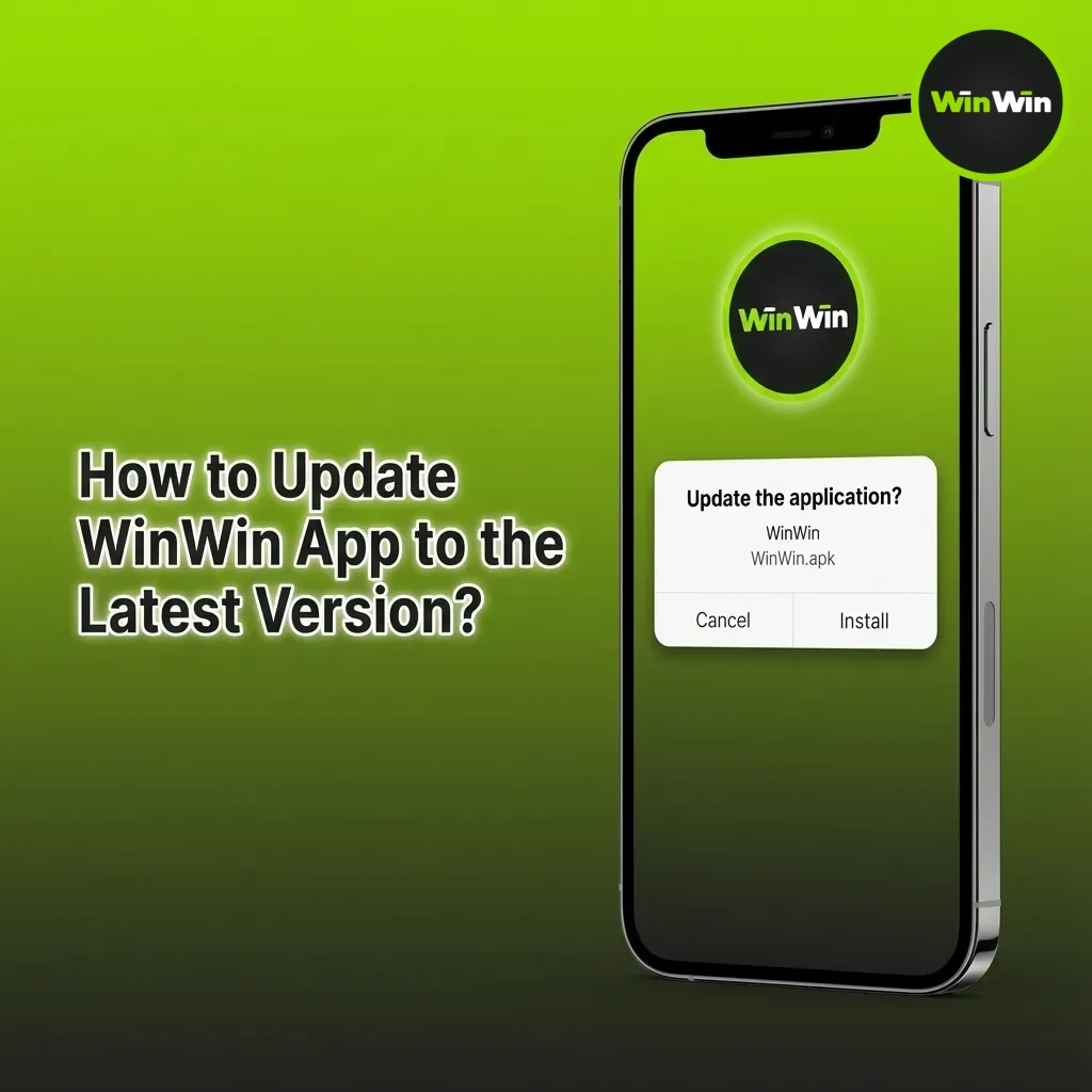 WinWin update guide: Android—download APK, allow unknown apps; iOS PWA auto-updates; check version in Settings > About.