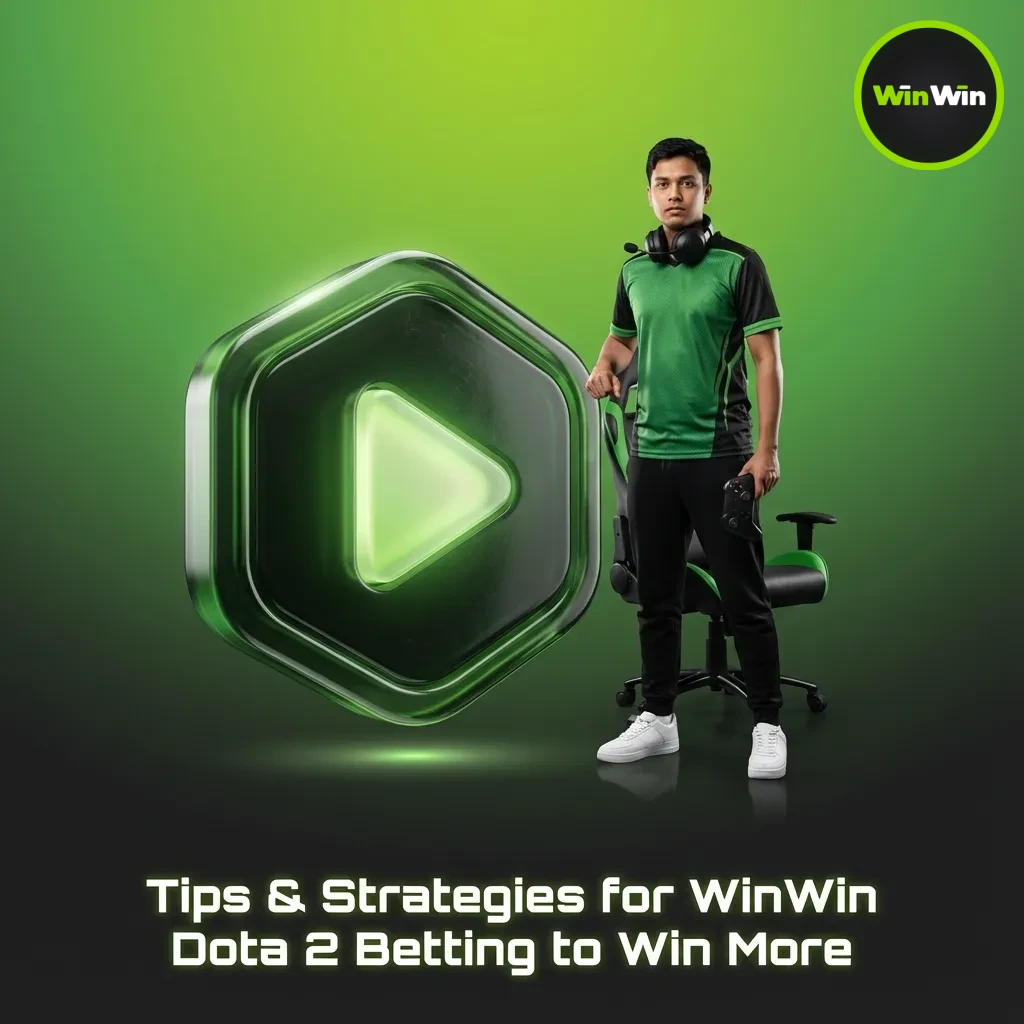 Infographic: WinWin Dota 2 betting tips—bankroll 1–3%, patch notes, odds moves, roster checks, handicaps, avoid parlays.