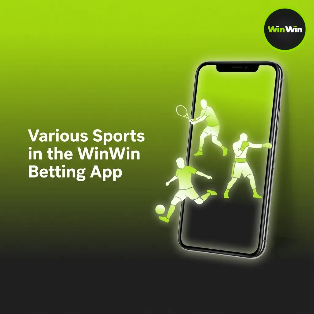 WinWin betting app: cricket, football, kabaddi, tennis, eSports; LIVE/LINE, Single/Acca/System, stats and live viewing.
