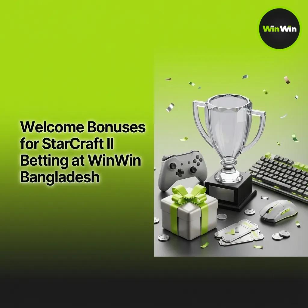 WinWin Bangladesh welcome bonus: 200% match + 150 free spins for StarCraft II betting; deposit in BDT.