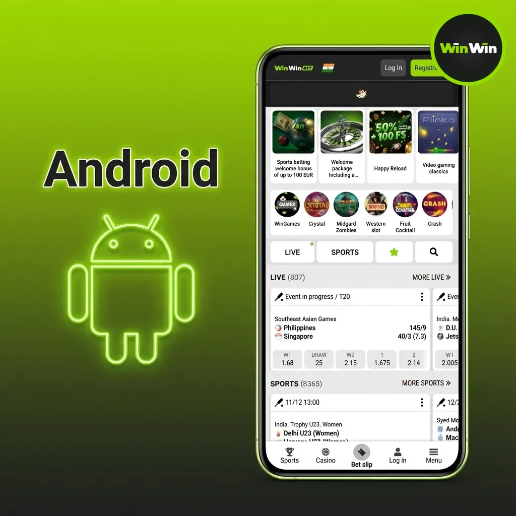 Android app APK install steps: download APK, allow trusted sources, install, launch, sign in to start betting. 5.0+
