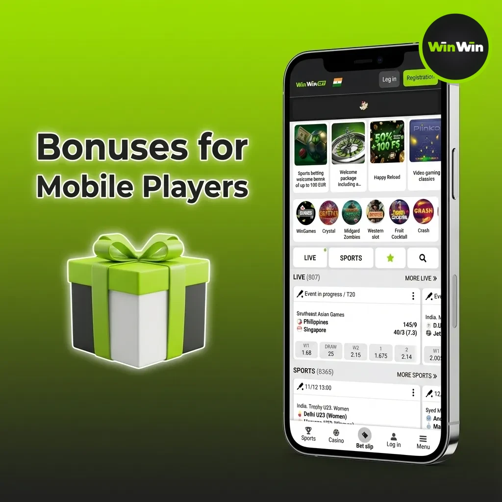 Mobile screen with BDT bonuses: 200% + 150 free spins, 50% reload to 5,000 BDT, and 500 BDT sports free bet.
