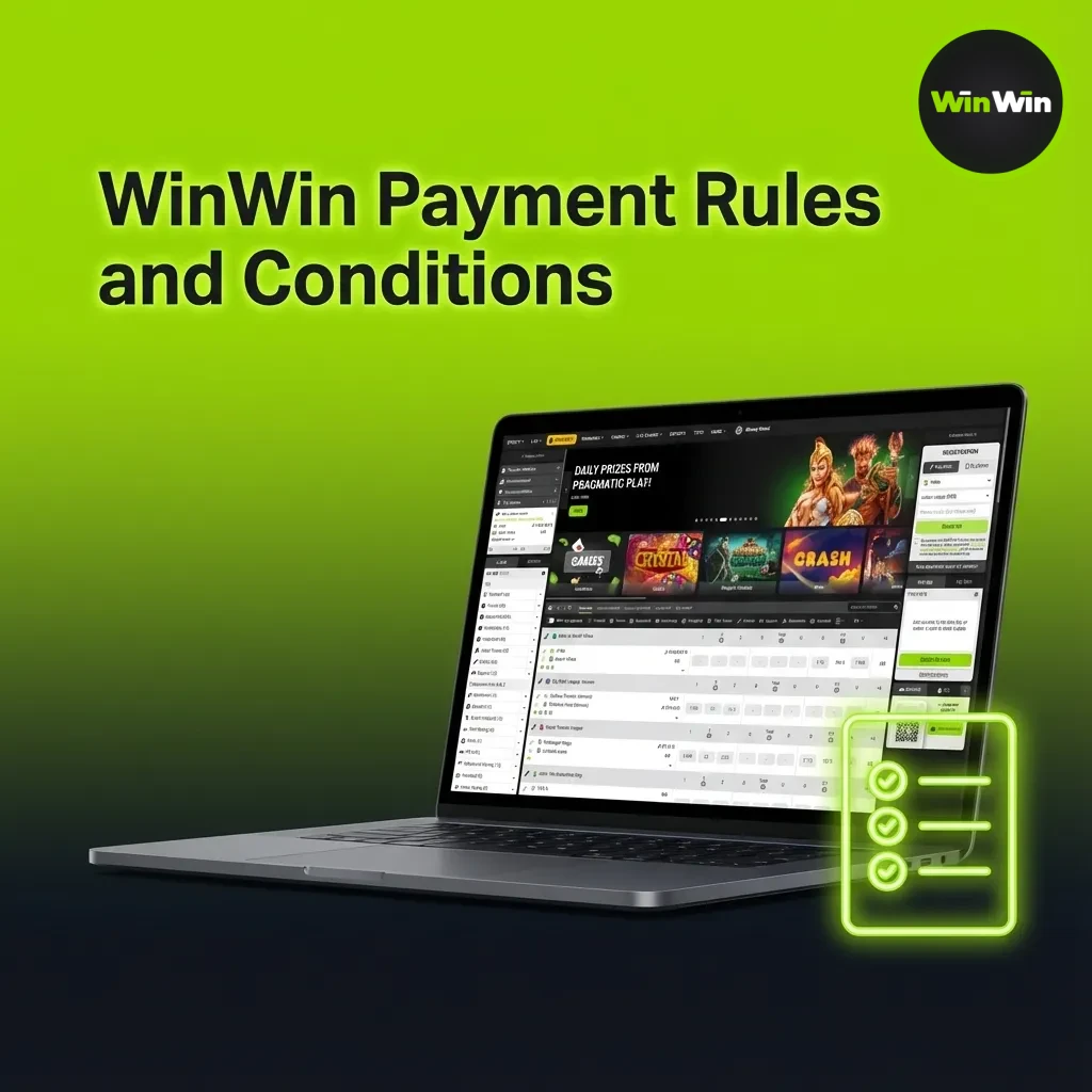 WinWin payment rules for Bangladesh: name match, KYC may apply, 1x turnover, same-route withdrawals, BDT limits vary.