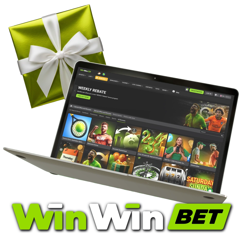 Activate a WinWin Bonus to increase your chances of winning big.