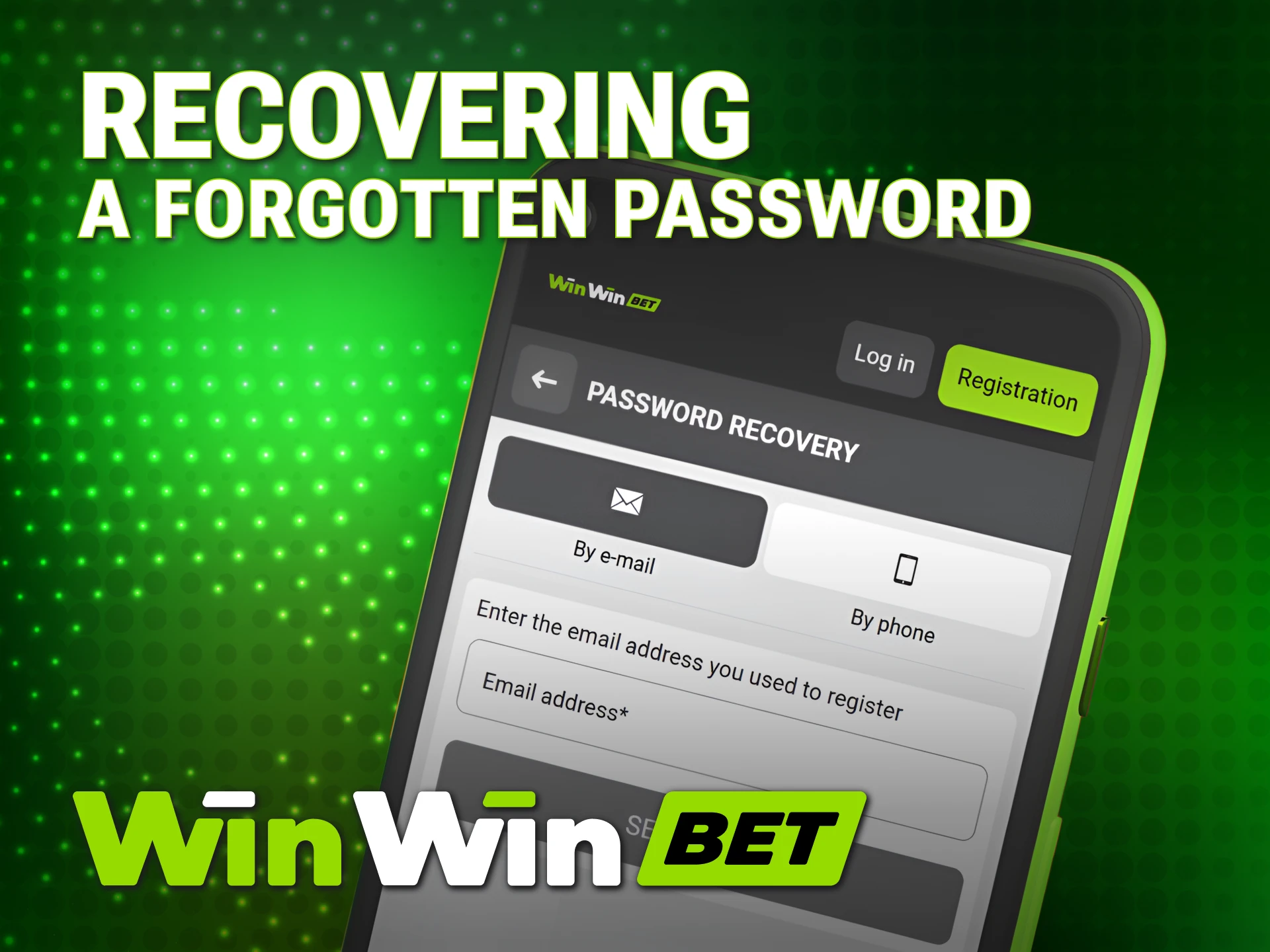 Use the WinWin Login recovery tool to reset your lost account password.