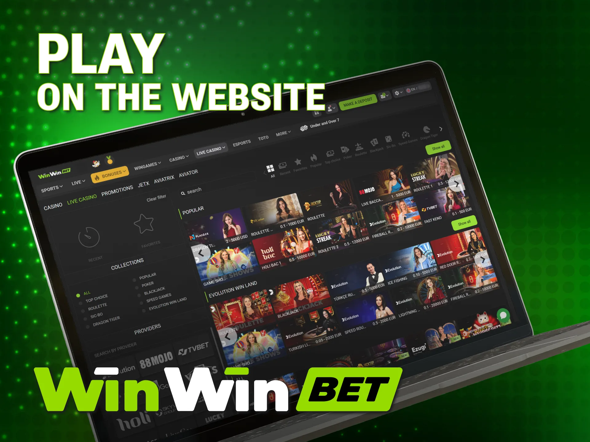 Visit the WinWin Official site for a premium online gambling experience.
