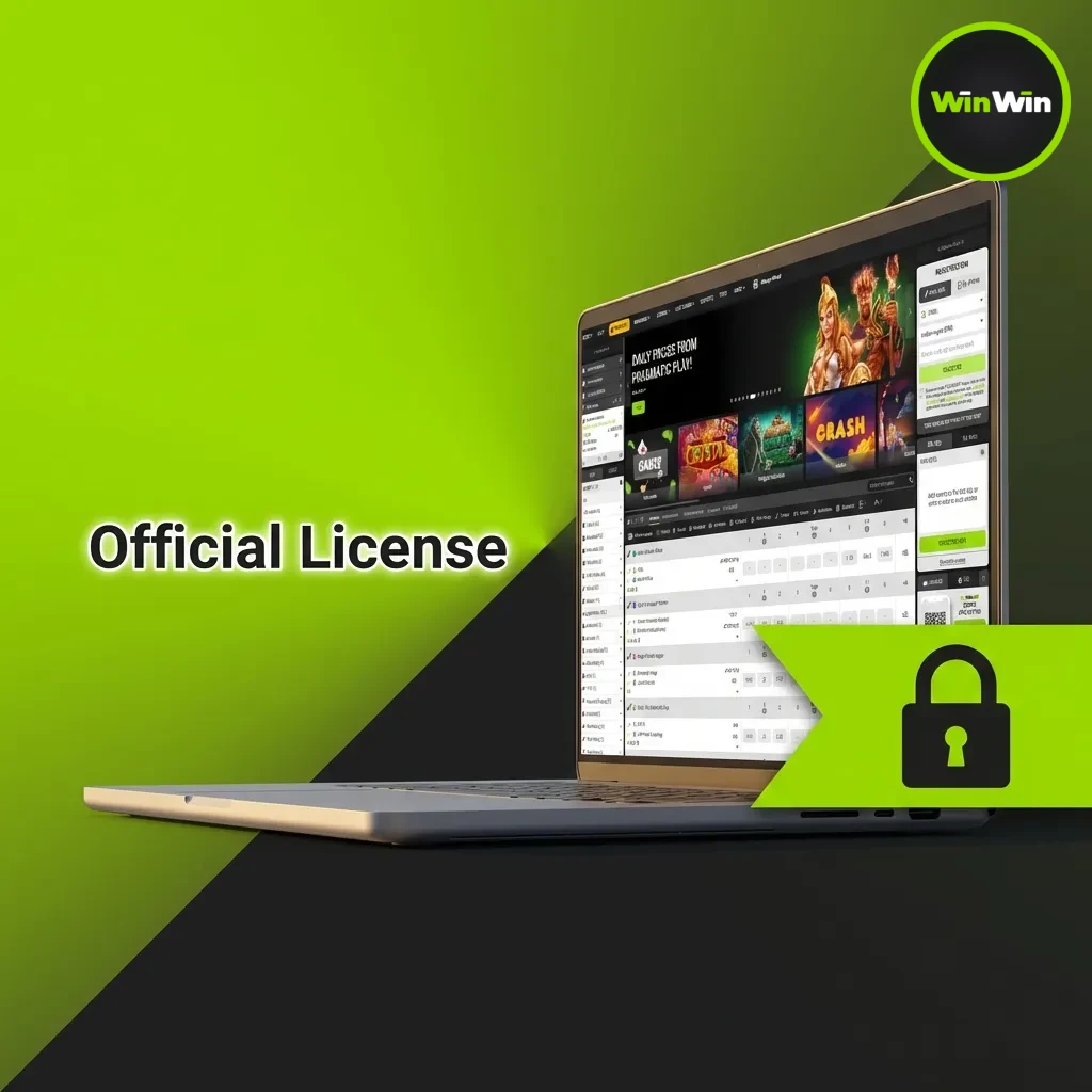 WinWin Casino Curaçao eGaming License certificate displaying license number 8048/JAZ issued in 2019