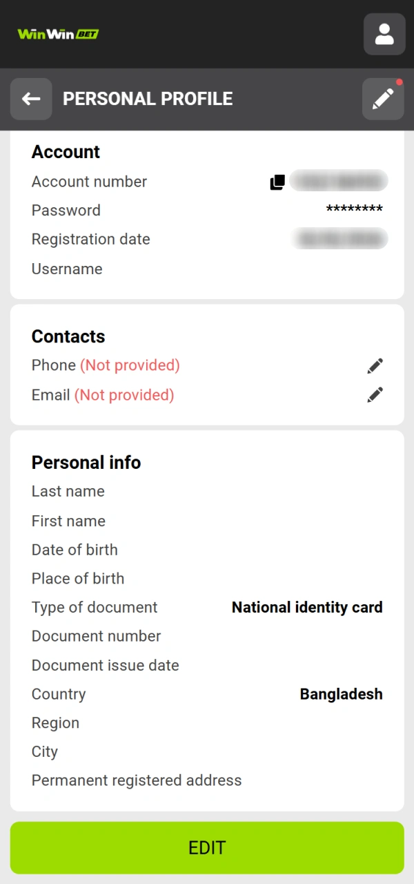 Sign up to unlock all features for playing WinWin Aviator today.