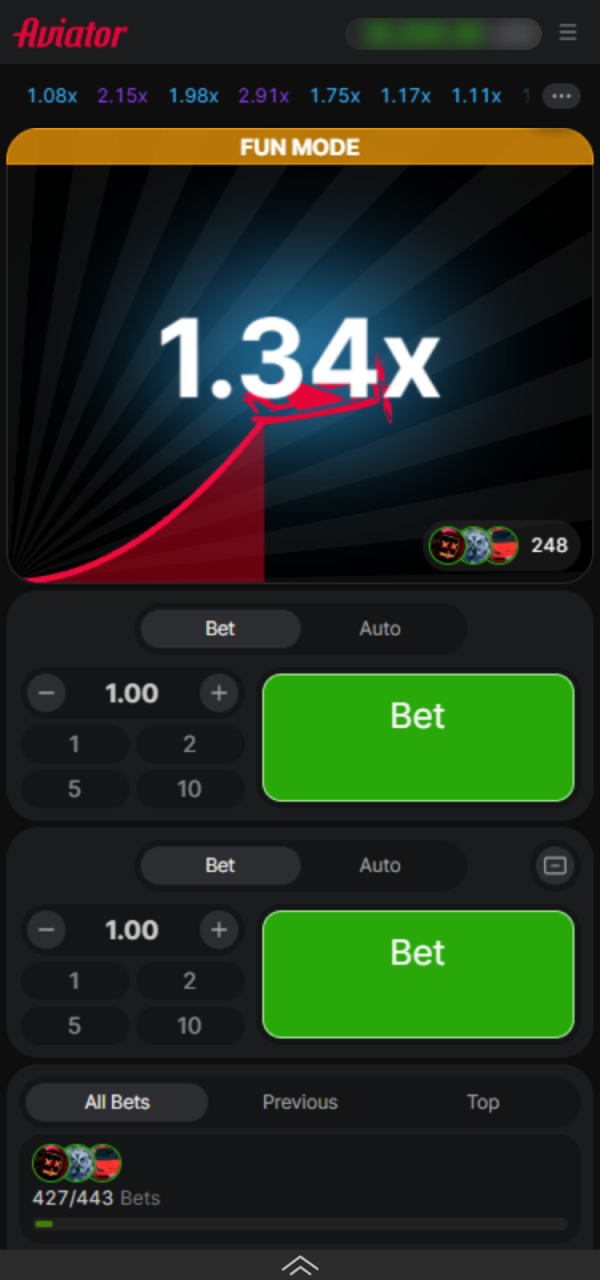 Place your bets and enjoy the exciting WinWin Aviator gameplay.