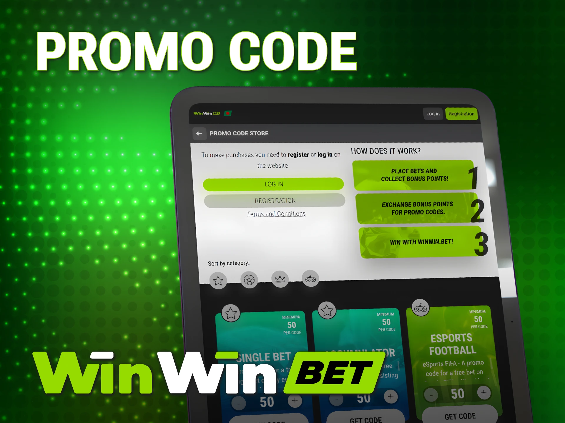 Use a WinWin Bonuses promo code to unlock exclusive rewards.