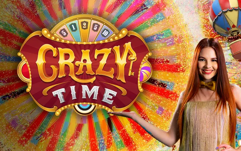 Join the exciting Crazy Time Live show at WinWin for massive multipliers.