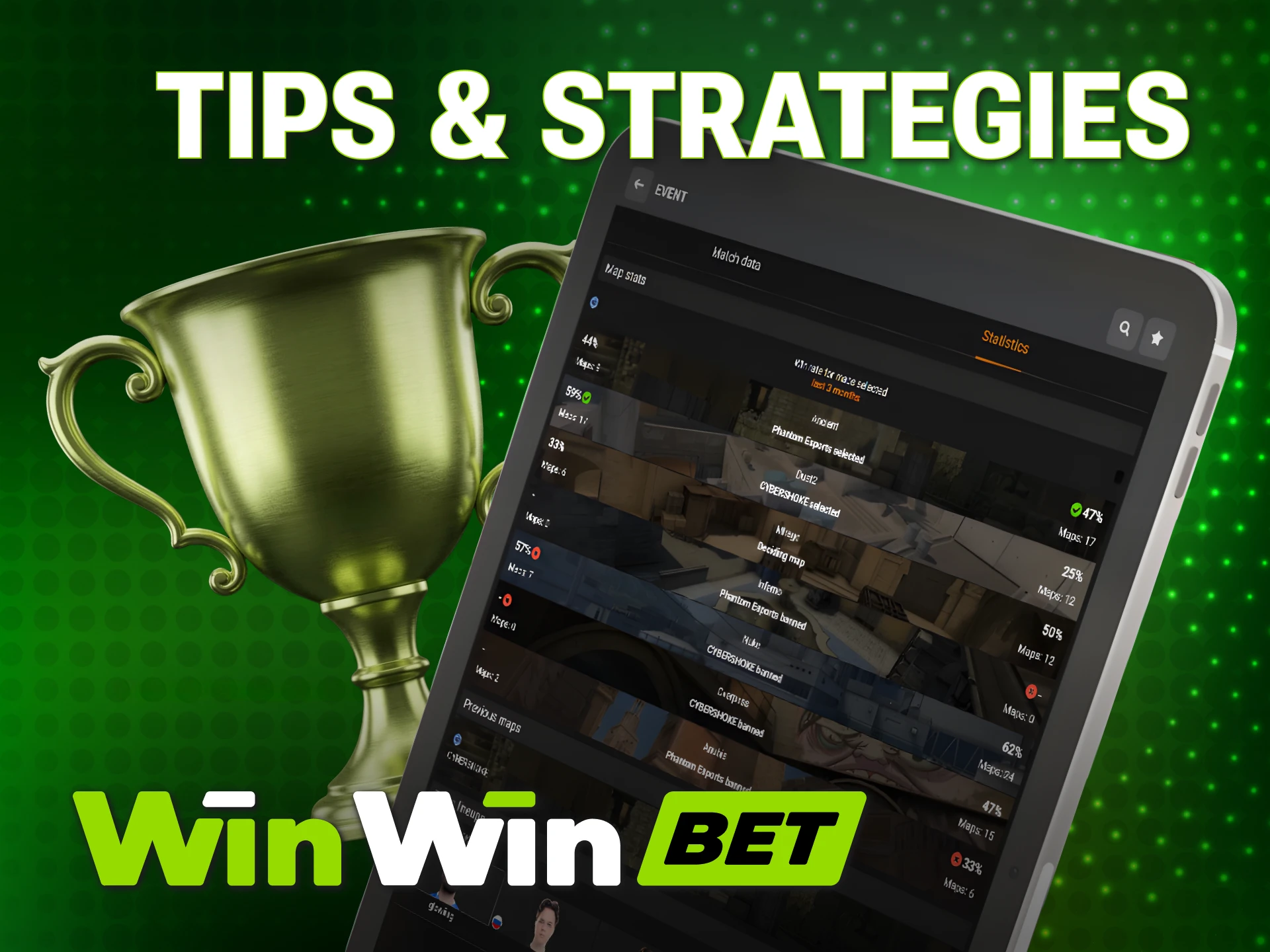 Use professional WinWin Esports tips to maximize your potential returns.
