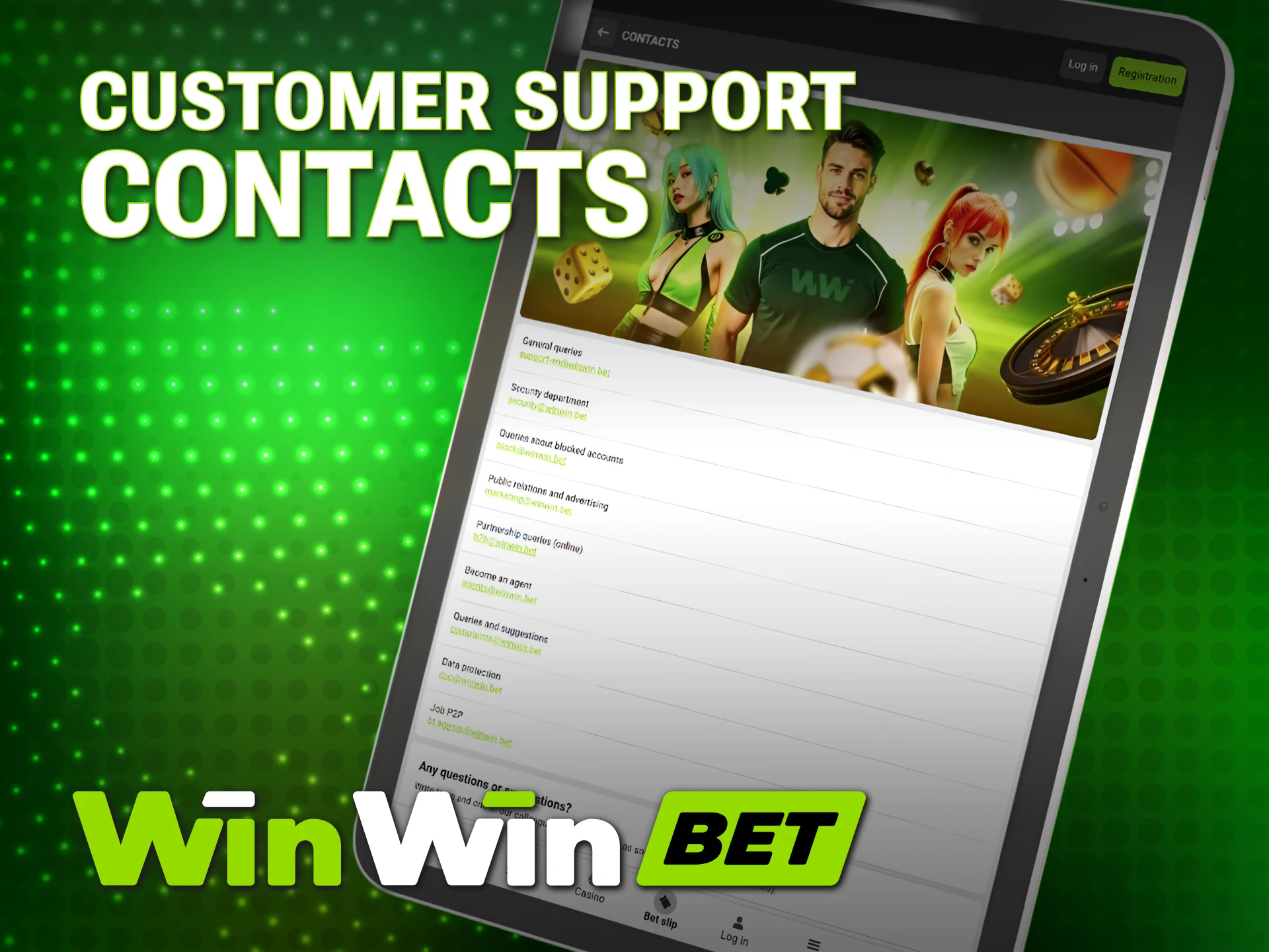 Contact WinWin Payments support for assistance with your financial transactions.