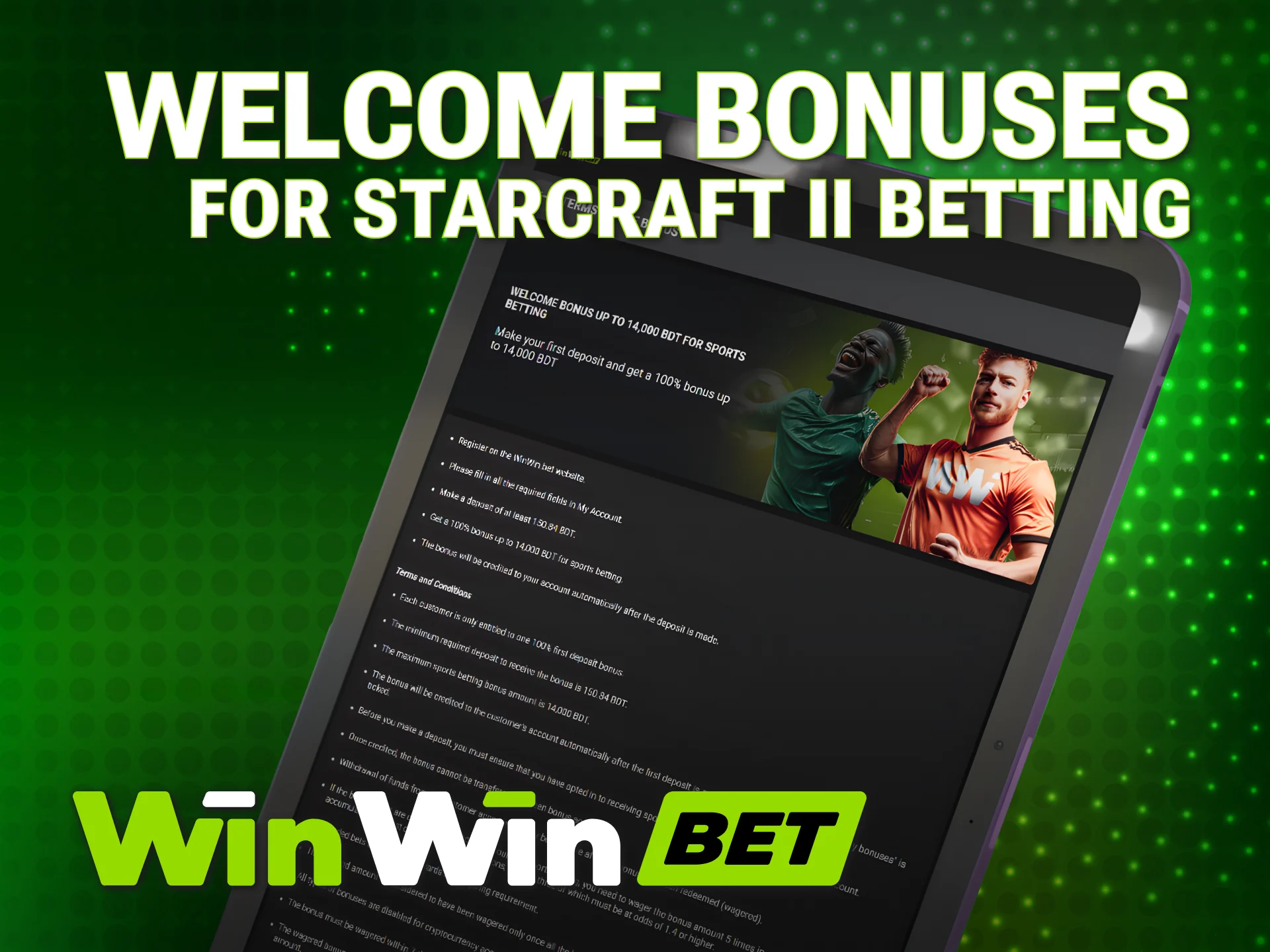 Claim a WinWin StarCraft 2 bonus to enhance your esports wagering.