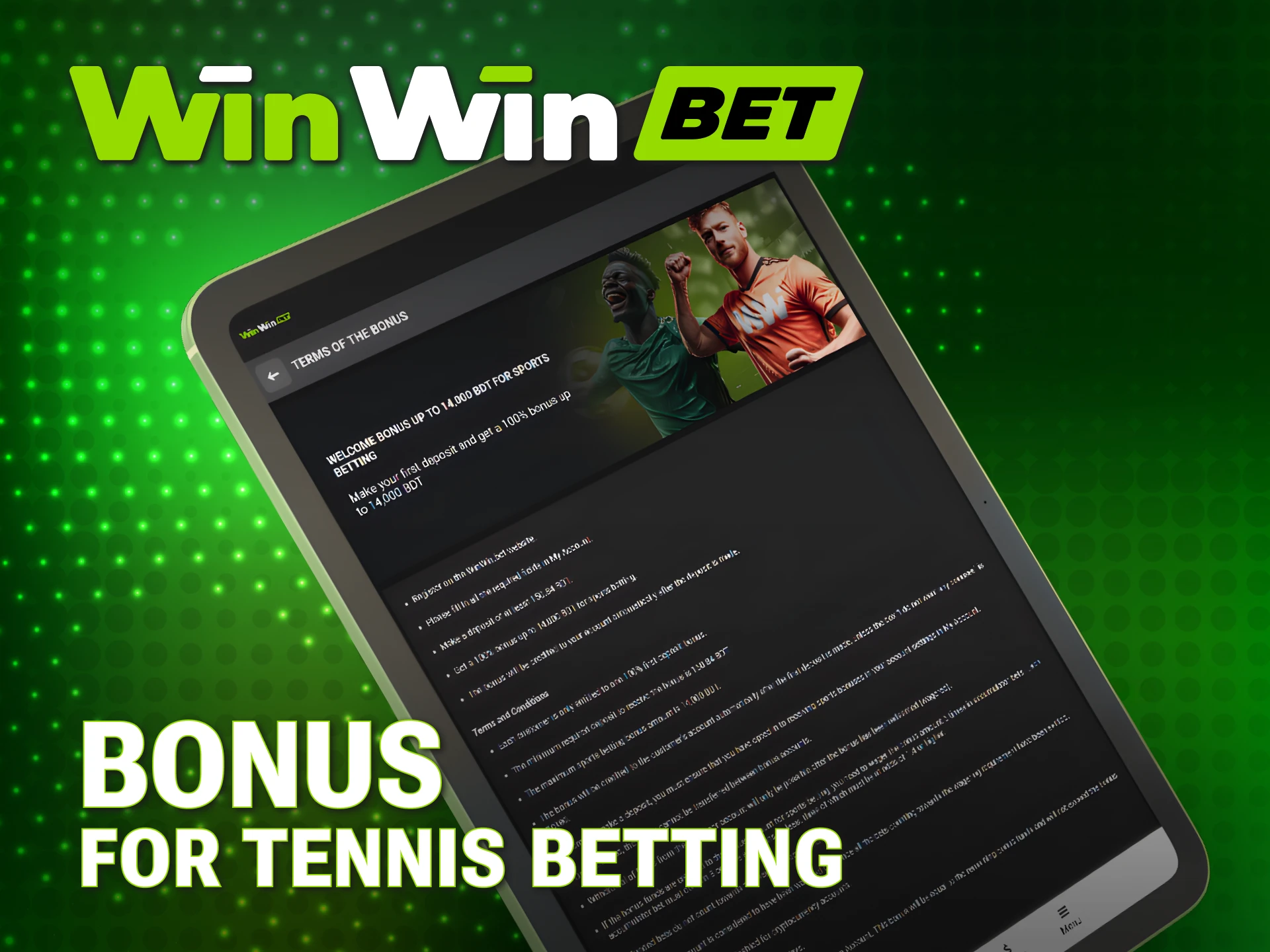 Claim a WinWin Tennis reward to use on grand slam tournaments.